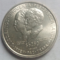 250 Pesos 1975 ND Bolivia Silver - Bolivia
