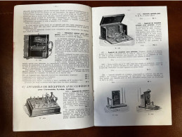 Louis ANCEL Paris 17ème Catalogue Général Illustré 1914 Télégraphie Sans Fil & Téléphonie Télémacanique TSF Radio T.S.F. - Sonstige & Ohne Zuordnung