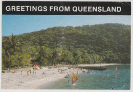 Australia QUEENSLAND QLD Beach View VICTORIA Real Estate Macrae Fallon Advertising Postcard C1970s-80s - Other & Unclassified