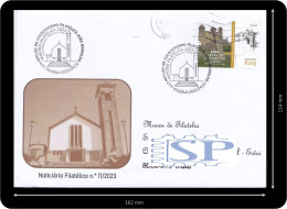 Portugal 2023 Igreja Matriz De São Miguel Do Mato Vouzela Viseu Castelos E Fortalezas Da Raia Elvas Alentejo Religião - Postmark Collection