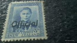 YENİ ZELANDA-  1938-51                3P            .OFFICIAL                USED - Usati