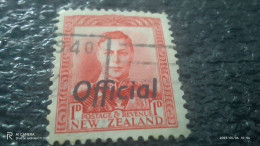 YENİ ZELANDA-  1938-51                1P            .OFFICIAL                USED - Oblitérés