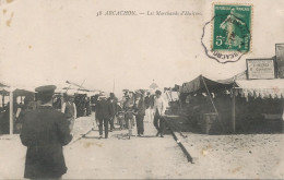 Les Marchands D' Huitres Arcachon Oyster Merchants  Cachet Train Bordeaux Arcachon  Degustation Gassagne - Mercanti