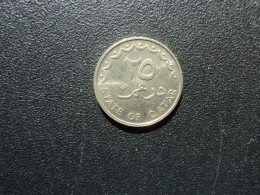 QATAR : 25 DIRHAMS   1981-1401    KM 4      NON CIRCULÉE * - Qatar