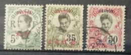 Canton 1908 / Yvert N°53 + 59 + 61 / Used - Usati