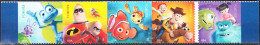 USA 2012, CARTOON CHARACTERS, COMPLETE, MNH SERIES In STRIP Of FIVE With GOOD QUALITY, *** - Neufs