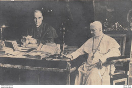 Religion Chrétienne Catholique - CARTE-PHOTO - Vatican - Pape Pie X Et  Cardinal Merry Del Val  - Papas