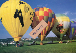 Courrier Transporté Par Montgolfière - Envol Du Jour De L'An - Voujeaucourt Le 1 Er Janvier 1996 - Montgolfières