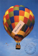 Courrier Transporté Par Montgolfière - Envol Du Jour De L'An - Voujeaucourt Le 1 Er Janvier 1996 - Luchtballon