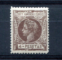 1905.ELOBEY.EDIFIL 32*.NUEVO CON FIJSELLOS(MH).CATALOGO 250€ - Elobey, Annobon & Corisco