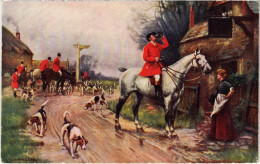 PC THROUGH THE VILLAGE HUNTING SPORT (a34905) - Chasse