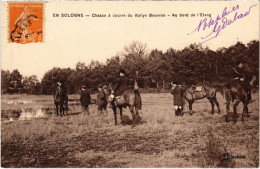 PC EN SOLOGNE CHASSE A COURRE DU RALLYE BEUVRON HUNTING SPORT (a34968) - Chasse