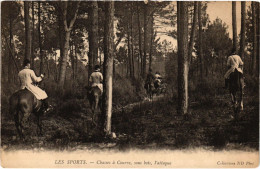 PC CHASSE A COURRE SOUS BOIS L'ATTAQUE HUNTING SPORT (a34999) - Chasse