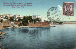 PC PUERTO RICO, SAN JUAN, PALACIO DEL GOBERNADOR, Vintage Postcard (b47296) - Puerto Rico