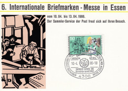 GERMANY Bundes Postal Card 11,box M - Usines & Industries