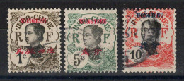 Mong Tzeu - Chine - YV 34A / 37 / 38 Oblitérés - Used Stamps