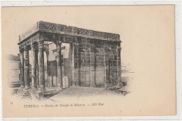 ALGERIE 389 : Précurseur Tébessa Ruines Du Temple De Minerve : édit. N D N° 13 - Tebessa