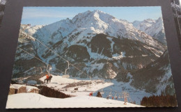 Jöchelspitze Mit Jöchelspitzbahn - Skigebiet - Kunstverlag Franz Milz, Reutte - # W 220/75 - Lechtal