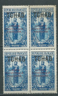 Tchad   - Yvert N° 31 **     Bloc De 4  - Ai 34110 - Unused Stamps