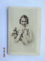 CALENDRIER 1935 GRANDE PHARMACIE LAFAYETTE PARIS  JEUNE FEMME - Petit Format : 1921-40
