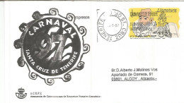 TENERIFE CANARIAS ATM CARNAVAL 1997 CARNIVAL - Carnevale