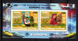 SSCF041r- MOÇAMBIQUE 2004- 50º Aniv.Selos Europa- MNH - 2004