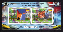 SSCF043r- MOÇAMBIQUE 2004- 50º Aniv.Selos Europa- MNH - 2004