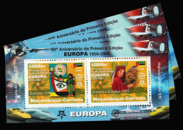 SSCF041v3r- MOÇAMBIQUE 2004- 50º Aniv.Selos Europa- MNH_ X3 - 2004