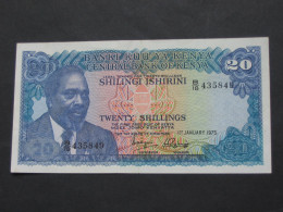 KENYA 20 Twenty Shillings 1975 - Central Bank Of Kenya    **** EN ACHAT IMMEDIAT **** - Kenia