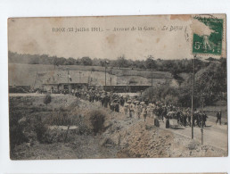 AJC -  Rioz 23 Juillet 1911 Avenue De La Gare Le Défilé - Rioz