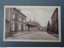 Cpa ESCARBOTIN (Somme) Rue Du Maréchal Foch. Friville-Escarboton 1948 - Friville Escarbotin