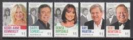 2018 Australia Television Legends Complete Set Of 5 MNH @ BELOW FACE VALUE - Mint Stamps