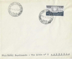 ITALIA ITALY - 1957 RIMINI IV Raduno Filatelico Numismatico - 684 - Esposizioni Filateliche