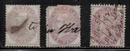 GREAT BRITAIN Scott # ??? Used X 3 - Queen Victoria Revenue Stamps - Gebraucht