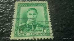 YENİ ZELANDA-  1938         1P               KİNG GEORGE VI          USED - Gebruikt