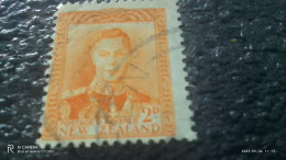 YENİ ZELANDA-  1938         2P               KİNG GEORGE VI          USED - Gebraucht