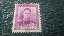 YENİ ZELANDA-  1938         4P               KİNG GEORGE VI          USED - Used Stamps