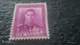 YENİ ZELANDA-  1938         4P               KİNG GEORGE VI          USED - Usados