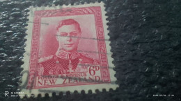 YENİ ZELANDA-  1938         6P               KİNG GEORGE VI          USED - Gebruikt