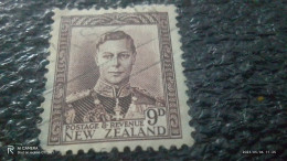 YENİ ZELANDA-  1938         9P               KİNG GEORGE VI          USED - Gebraucht