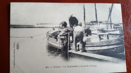 207. Toulon , Le Scaphandre à La Sortie De L'eau , Dos 1900 - Toulon