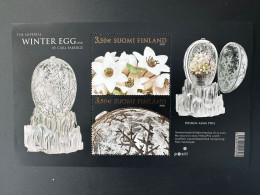 Suomi Finland 2005 Mi. Bl. 38 Gold / Silver The Imperial Winter Egg 1913 By Carl Fabergé - Blocks & Sheetlets