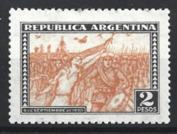 Argentina 1930 Revolution $2 MH Stamp CV:  USD 45 - Neufs