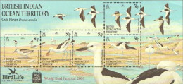 BIOT 2001, BirdLife, Seaguls, Sheetlet - Territoire Britannique De L'Océan Indien