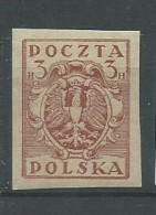 220043881  POLONIA.  YVERT  Nº   149/151/152/172  */MH - Unused Stamps