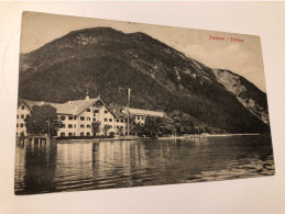 Austria Österreich Pertisau Tirol Achensee Achen See Flag Lake Stengel Und Co Dresden 16224 Post Card POSTCARD - Pertisau