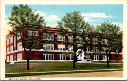 Kansas Iola New High School Curteich - Other & Unclassified