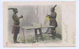 Ping Pong Tafeltennis - Afrika - 1903 - Tennis Tavolo
