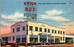 Florida Jacksonville Union Bus Station 1954 - Jacksonville