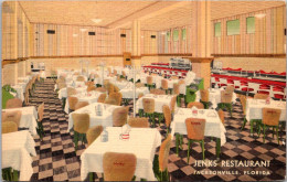 Florida Jacksonville Jenks Restaurant Interior 1938 Curteich - Jacksonville